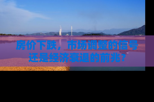 房价下跌，市场调整的信号还是经济衰退的前兆？