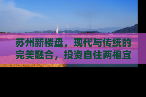 苏州新楼盘，现代与传统的完美融合，投资自住两相宜