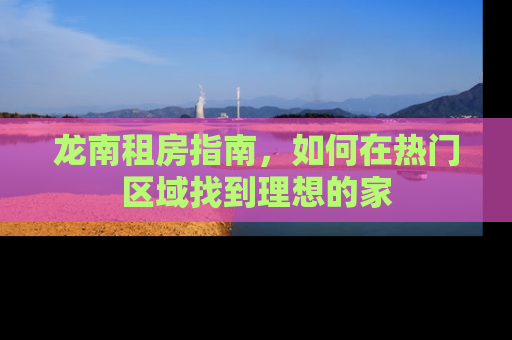 龙南租房指南，如何在热门区域找到理想的家