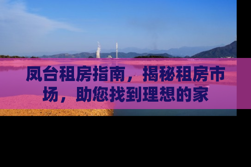 凤台租房指南，揭秘租房市场，助您找到理想的家