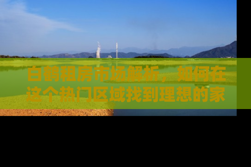 白鹤租房市场解析，如何在这个热门区域找到理想的家