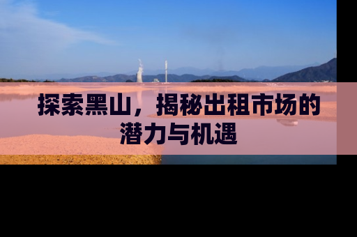 探索黑山，揭秘出租市场的潜力与机遇