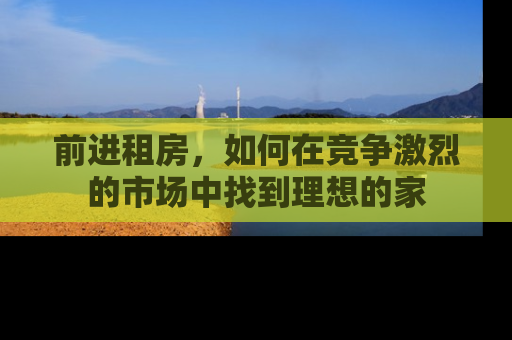 前进租房，如何在竞争激烈的市场中找到理想的家