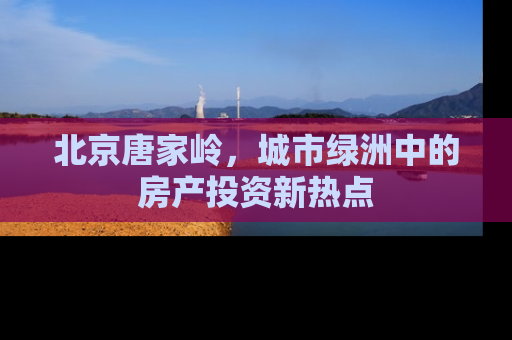 北京唐家岭，城市绿洲中的房产投资新热点