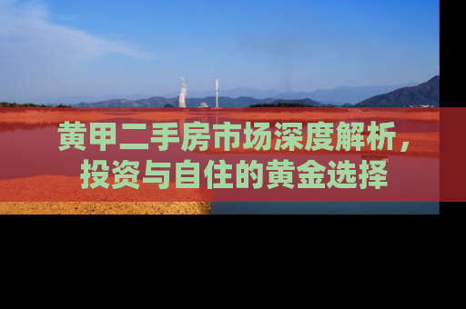黄甲二手房市场深度解析，投资与自住的黄金选择