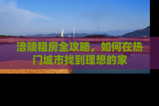 涪陵租房全攻略，如何在热门城市找到理想的家