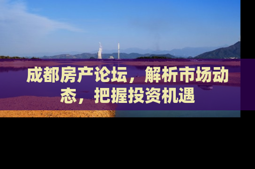 成都房产论坛，解析市场动态，把握投资机遇