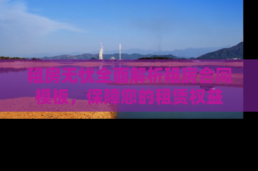 租房无忧全面解析租房合同模板，保障您的租赁权益