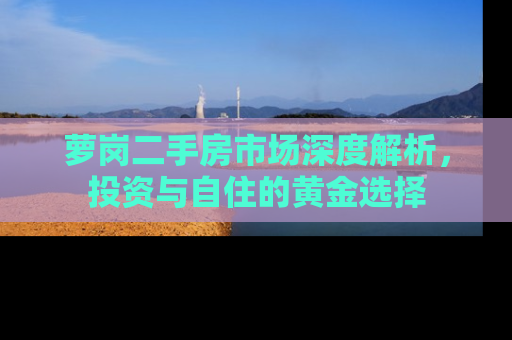 萝岗二手房市场深度解析，投资与自住的黄金选择