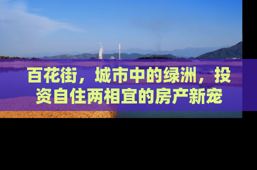 百花街，城市中的绿洲，投资自住两相宜的房产新宠