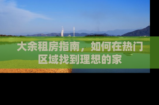 大余租房指南，如何在热门区域找到理想的家