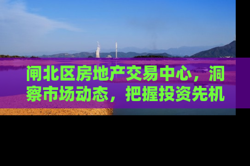 闸北区房地产交易中心，洞察市场动态，把握投资先机