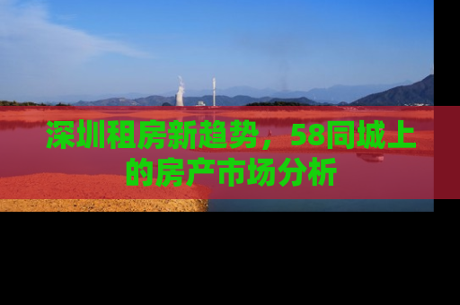 深圳租房新趋势，58同城上的房产市场分析