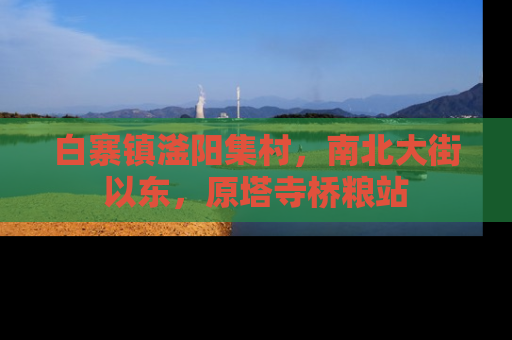 白寨镇滏阳集村，南北大街以东，原塔寺桥粮站