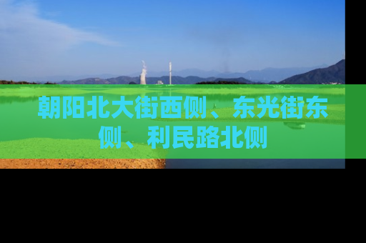 朝阳北大街西侧、东光街东侧、利民路北侧