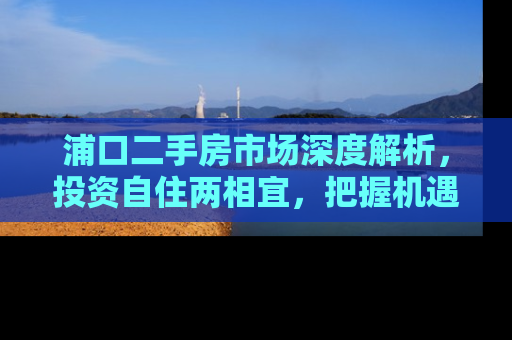 浦口二手房市场深度解析，投资自住两相宜，把握机遇正当时