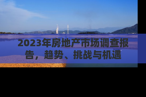 2023年房地产市场调查报告，趋势、挑战与机遇