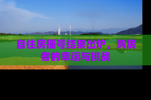 自住房摇号结果出炉，购房者的幸运与挑战