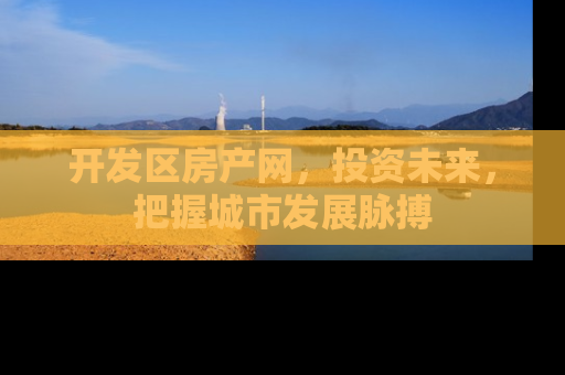 开发区房产网，投资未来，把握城市发展脉搏