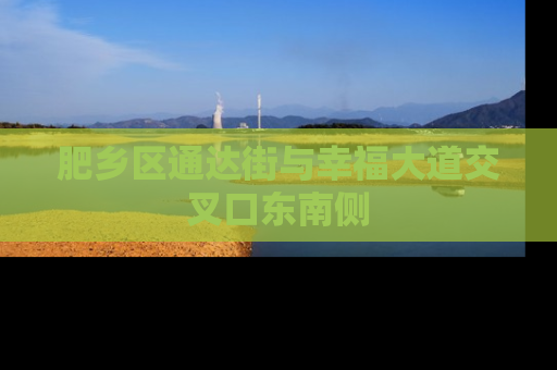 肥乡区通达街与幸福大道交叉口东南侧