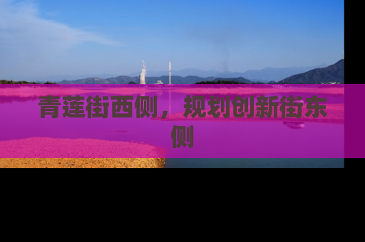 青莲街西侧，规划创新街东侧