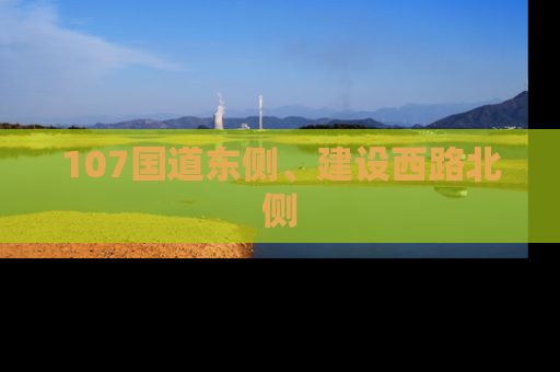 107国道东侧、建设西路北侧