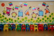 幼儿园美术室墙绘